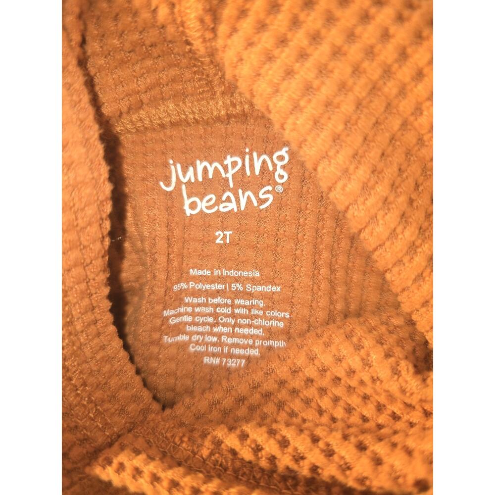Jumping Beans Waffle Knit Hoodie Sweatshirt Boys Size 2t Long Sleeve 7163 - Picture 4 of 4